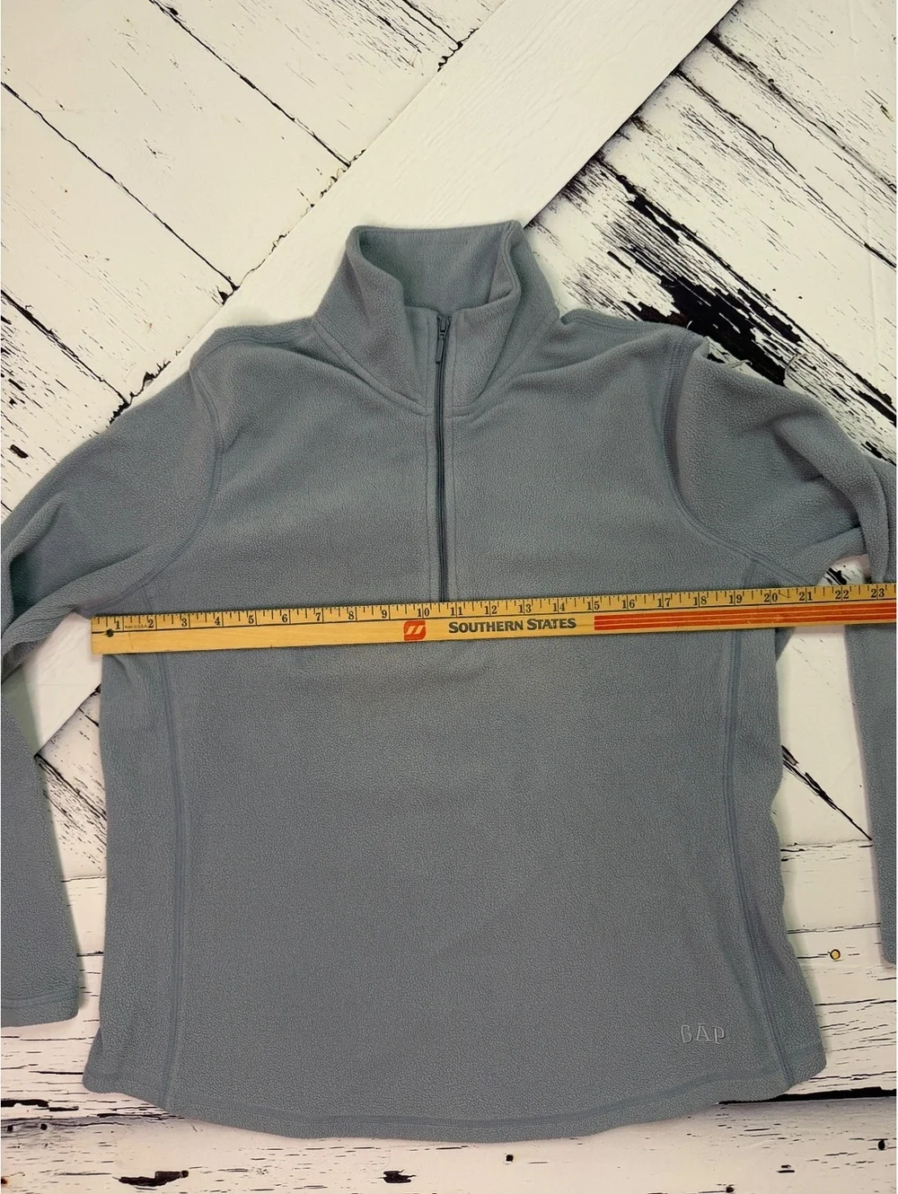 Gap Fleece Athleisure Cozy Half Zip Pullover Mock Neck Shacket Youth L Women S